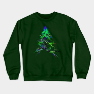 Line Drawing - Evergreen Tree Crewneck Sweatshirt